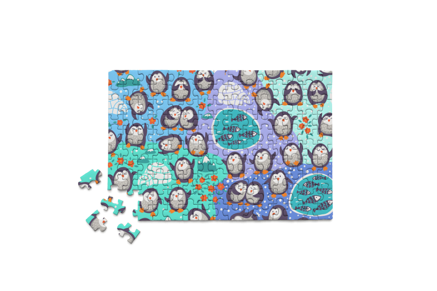 Penguins Mini Jigsaw Puzzle