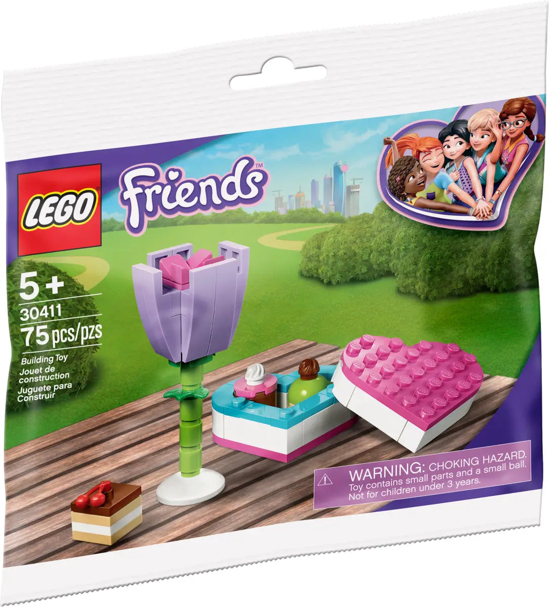 LEGO Friends Chocolate Box and Flower 30411