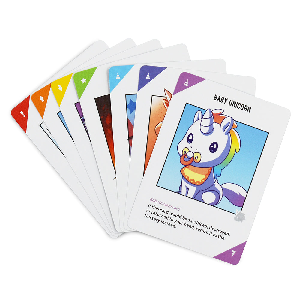 unstable unicorns card game samples of cards