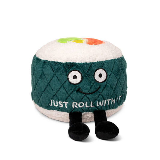 "Just Roll With It" Sushi Plushie