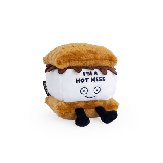 S'mores Plushie- I'm a Hot Mess